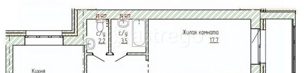 2-комн. квартира, 76.5 м2, 8/14 эт. Новоалтайск - изображение 1