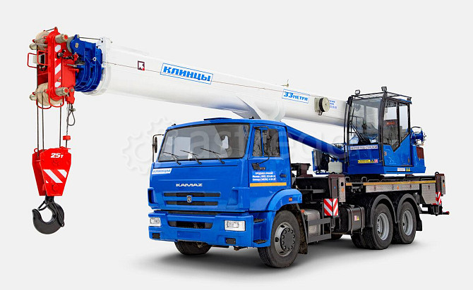 Автокран КС-55713-1К-4В 25 т КАМАЗ-65115 ОВОИД Клинцы Краснодар - изображение 1