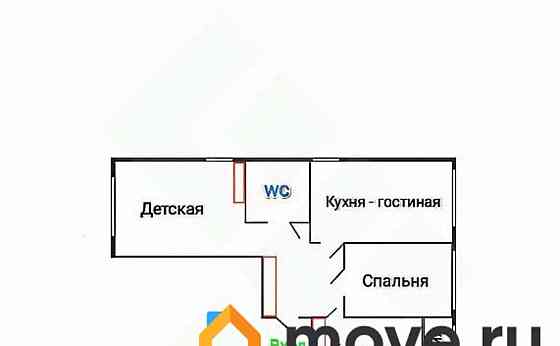 4-комн. квартира, 82.5 м2, 4/25 эт. Химки