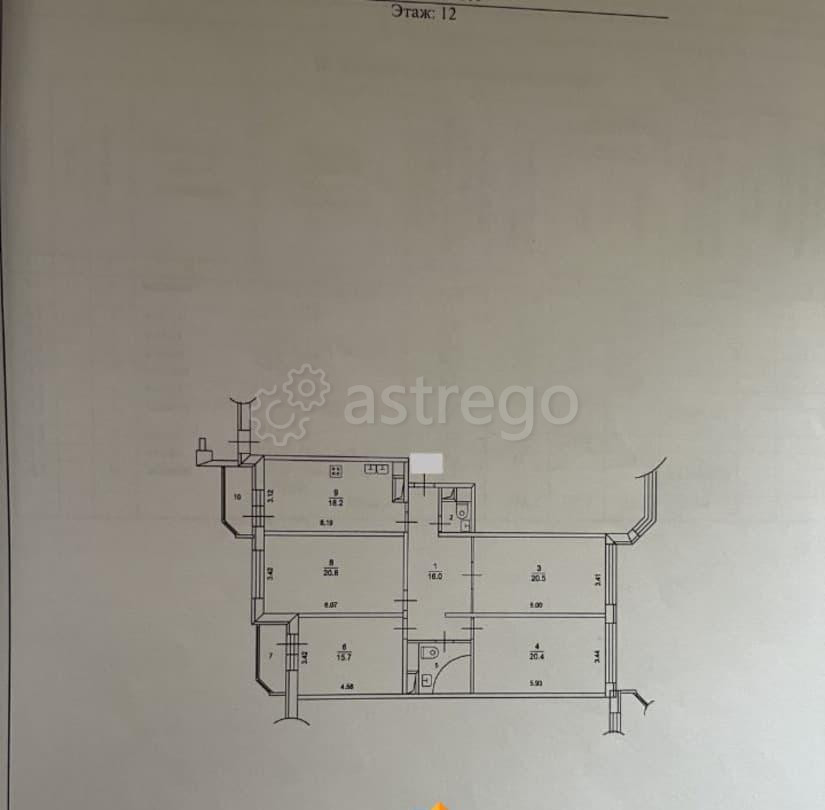 4-комн. квартира, 121.9 м2, 12/19 эт. Химки - изображение 1