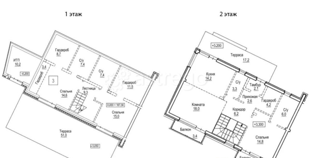 Таунхаус, 249 м2, 2 эт. Москва - изображение 1