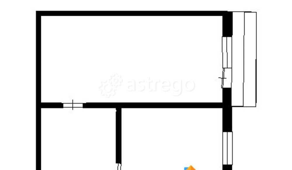 2-комн. квартира, 55 м2, 9/9 эт. Санкт-Петербург - изображение 1