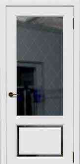 Дверь межкомнатная серия Симфония Fly модель Лира Fly ПО 600х900 мм покрытие ПВХ Soft Touch, Soft To Чита