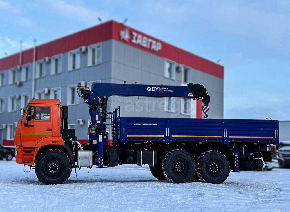 Бортовой грузовик КАМАЗ 43118-50 с КМУ DongYang, 2025 Набережные Челны - изображение 1