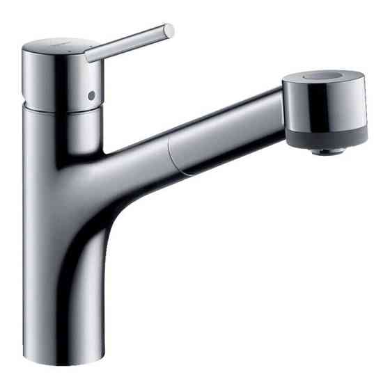 Смеситель для кухни Hansgrohe, Talis M52, для водонагревателей открытого типа, тип открывания воды - Москва
