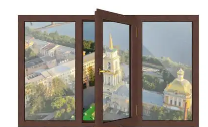 Окно пластиковое REHAU GRAZIO (РЕХАУ ГРАЦИО) 1-камерное трехстворчатое 1900х1200 цвет Пермь