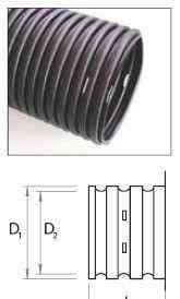 Труба дренажная ПНД D=160мм c перфорацией без фильтра (50 м) Санкт-Петербург