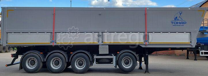 Полуприцеп ТОНАР 9599 П/п самосвал зерновоз, V-50м3, алюминиевый, с боковыми люками, ССУ-1150, 4-х о Краснодар - изображение 1