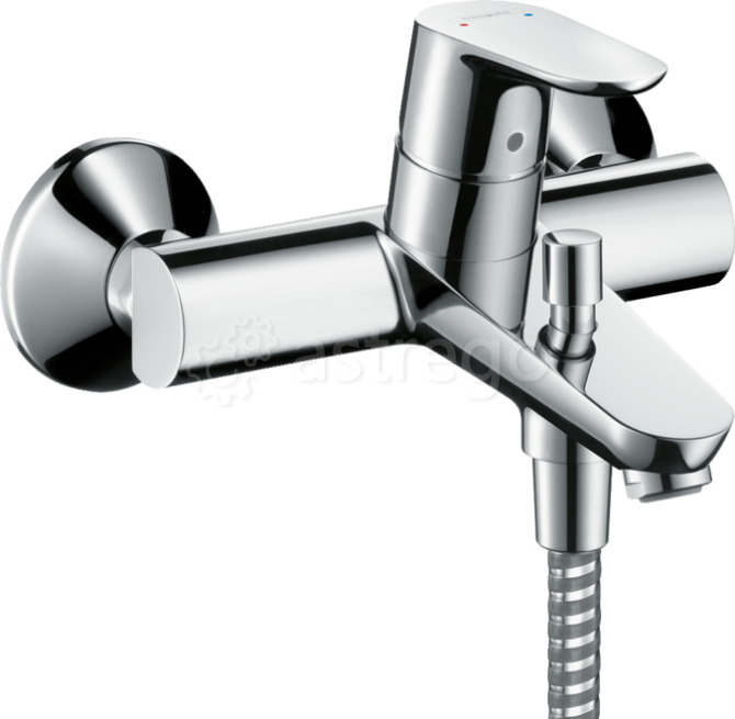 Смеситель для ванны Focus, однорычажный, внешнего монтажа Hansgrohe Москва - изображение 1