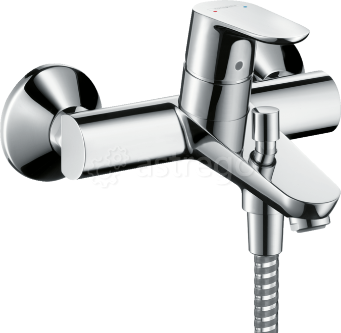 Смеситель для ванны Focus, однорычажный, внешнего монтажа Hansgrohe Москва - изображение 1