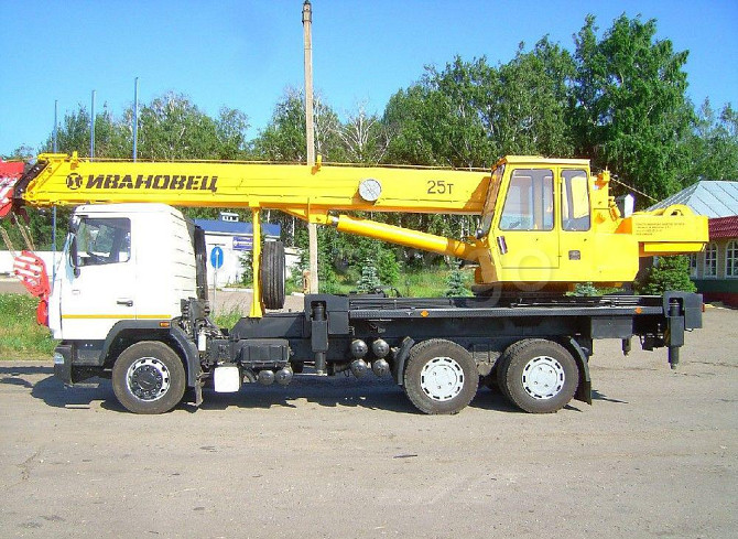Автокран Ивановец КС-45717А-1 25 т на шасси МАЗ-6312 (6х4) Самара - изображение 1