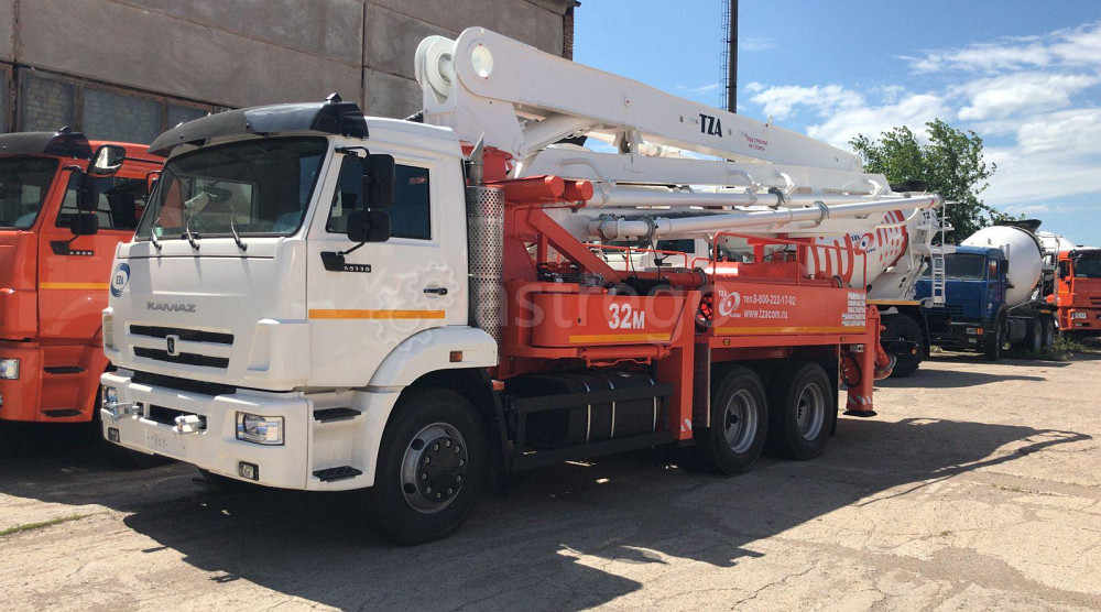 Автобетононасос АБН 32 КАМАЗ-65115 Самара - изображение 1