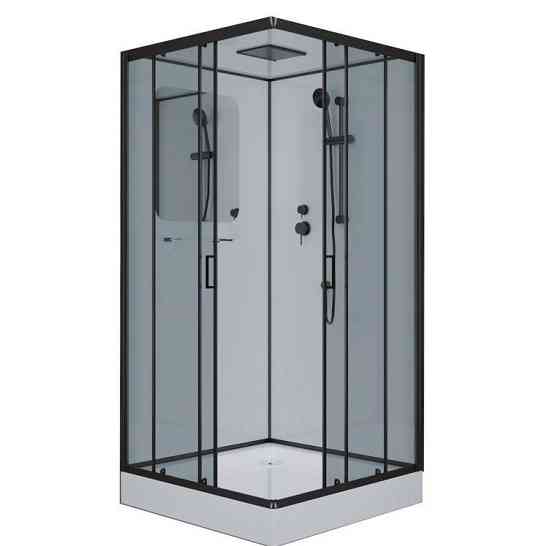 Душевая кабина 90х90 низкий поддон Niagara NG 6901 Q Black Красноярск