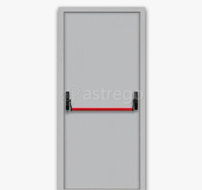 Дверь противопожарная металлическая однопольная с антипаникой EI60 Уфа - изображение 1