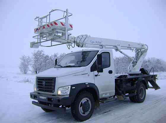 Автовышка ТА-22 на шасси ГАЗ С41R13 Самара