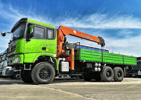Автомобиль грузовой бортовой FAW 6Х6 с краном-манипулятором KANGLIM 8 т Самара - изображение 1