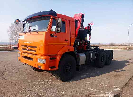 Кран манипулятор ИМ-240-04 на шасси КАМАЗ 43118 Самара