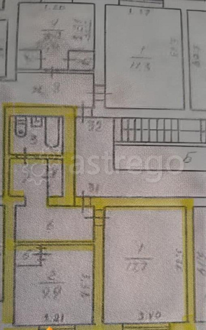 1-комн. квартира, 40.4 м2, 5/5 эт. Дудинка - изображение 6