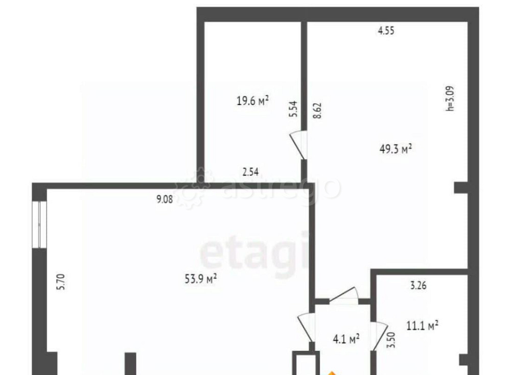 Торговое помещение, 136 м2 Астрахань - изображение 6