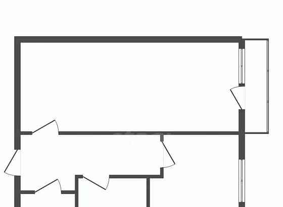 1-комн. квартира, 35.9 м2, 4/5 эт. Свободный