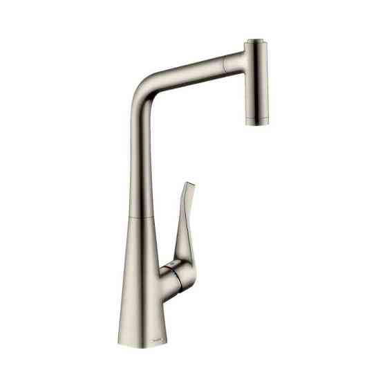 Смеситель для кухни Hansgrohe, Metris M71, тип открывания воды - однорычажный 73801800 Москва