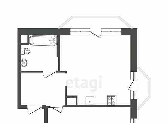 2-комн. квартира, 54.6 м2, 4/4 эт. Дмитров