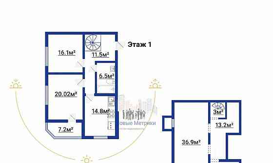 4-комн. квартира, 144.3 м2, 1/4 эт. Санкт-Петербург