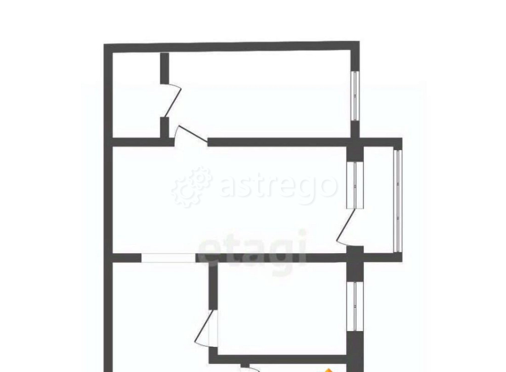 3-комн. квартира, 56 м2, 4/4 эт. Бийск - изображение 6