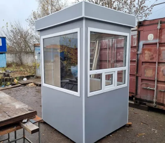 Постовая будка (кабина) охраны 1, 5х1, 5х2, 5м Москва