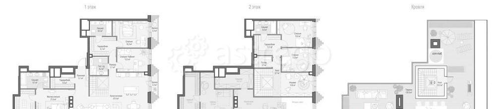 6-комн. квартира, 247.1 м2, 14/14 эт. Москва - изображение 1