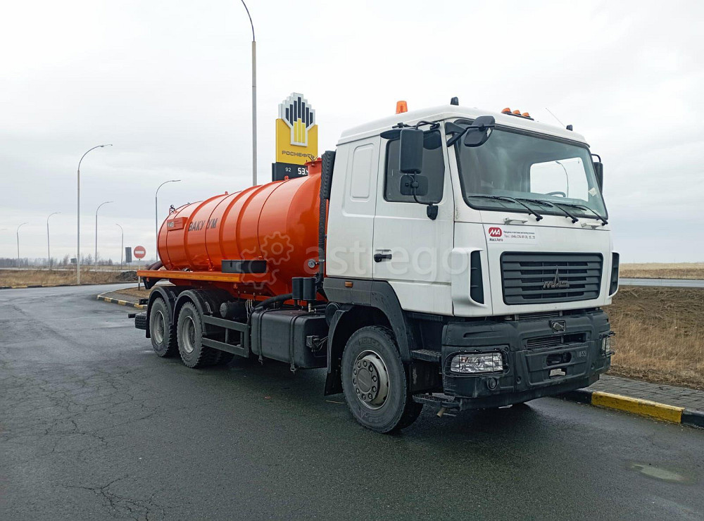 Автоцистерна вакуумная АВ-10 на шасси МАЗ-6312С5 Самара - изображение 1
