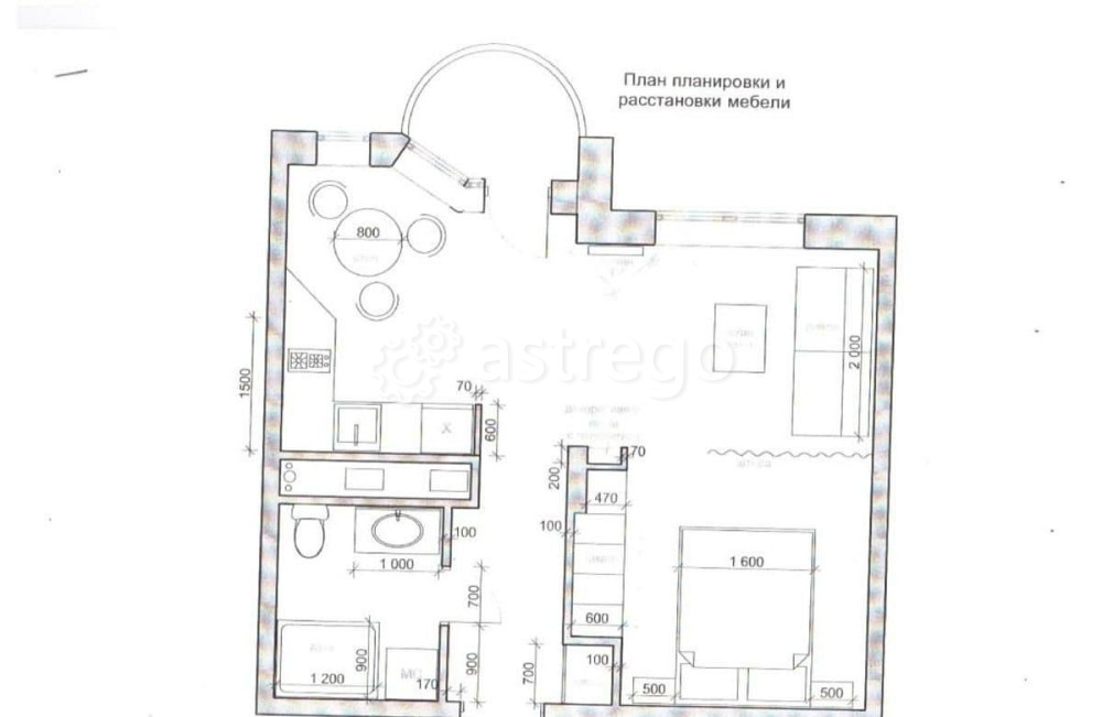 1-комн. квартира, 38 м2, 5/19 эт. Москва - изображение 1
