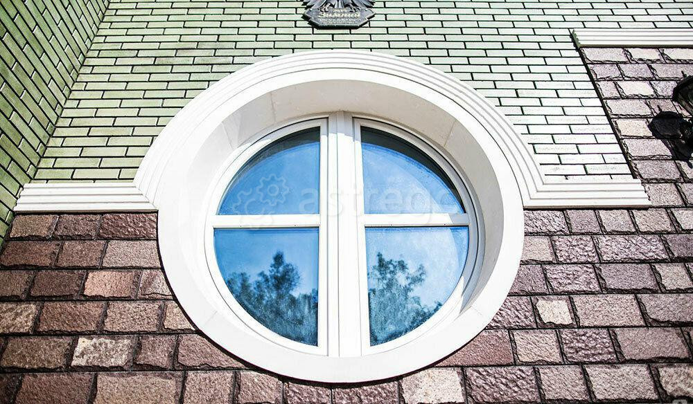 Окно круглое пластиковое ПВХ KBE Ижевск - изображение 1