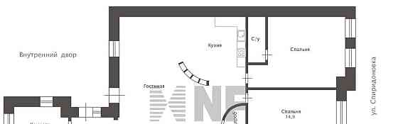 4-комн. квартира, 115.5 м2, 3/5 эт. Москва