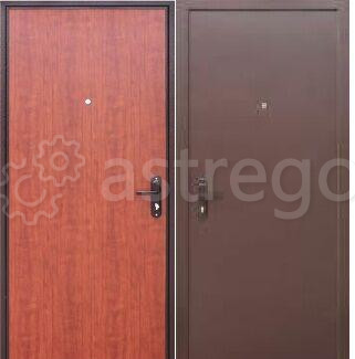 Входная дверь Прораб антик медь Рустикальный дуб Краснодар - изображение 1