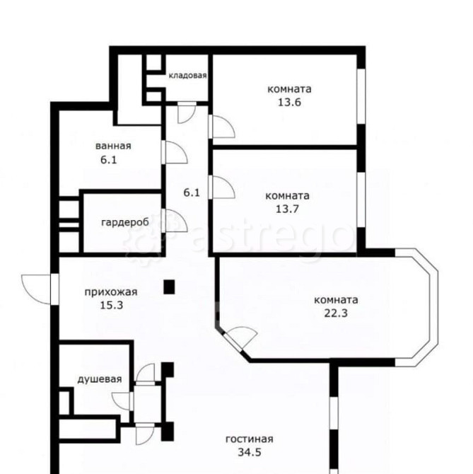 4-комн. квартира, 140.4 м2, 6/22 эт. Реутов - изображение 5