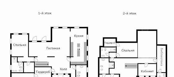 Коттедж, 544 м2, 4 га, 2 эт. Химки