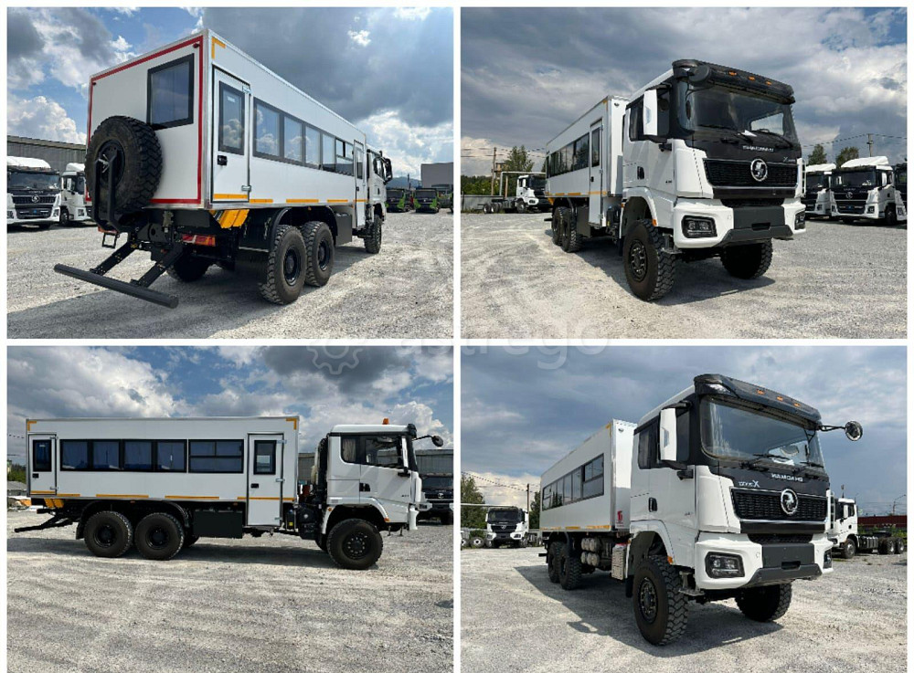 Вахтовый автобус на шасси SHACMAN 6x6 Самара - изображение 1