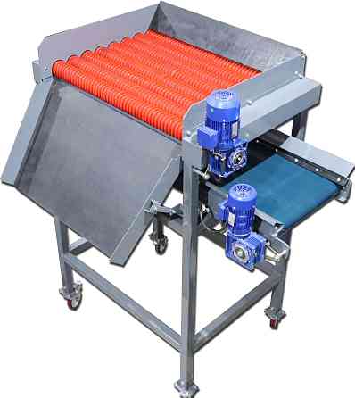 Сепаратор земли для овощей: картофеля, лука, моркови, свеклы, корнеплодов СЗ-812 Москва