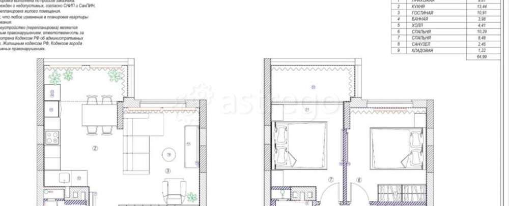 2-комн. квартира, 40 м2, 6/7 эт. Мытищи - изображение 1