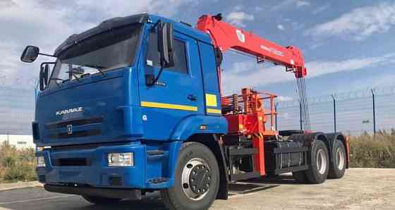Тягач КАМАЗ 65116-48 с КМУ HORYONG HRS216, 2025 год выпуска, колесная формула 6х4, грузоподъемность  Набережные Челны