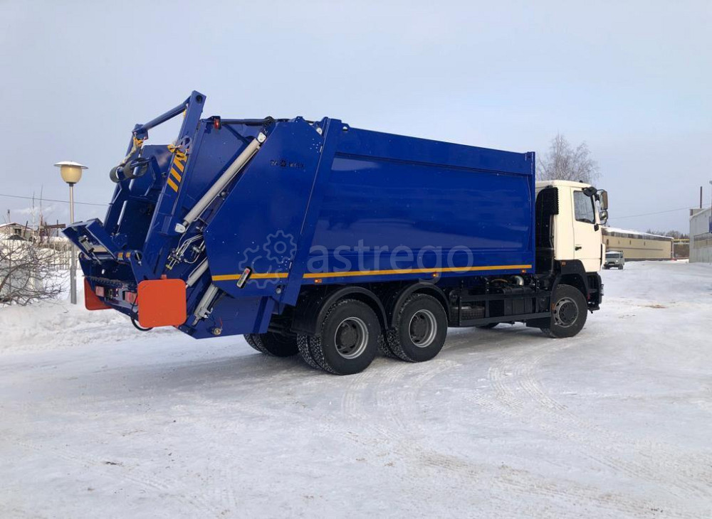 Мусоровоз МКЗ-50-22 на шасси МАЗ 6312С5-577-012 22м3 задн. загрузка, портал Краснодар - изображение 1