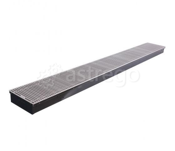 Внутрипольный конвектор STOUT SCN 80.240.2000 алюминиевая решётка SCN-1100-0824200 Stout Москва - изображение 1