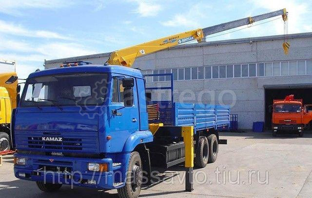 Бортовой автомобиль КАМАЗ 43118 с КМУ Hiab 160TM Самара - изображение 1