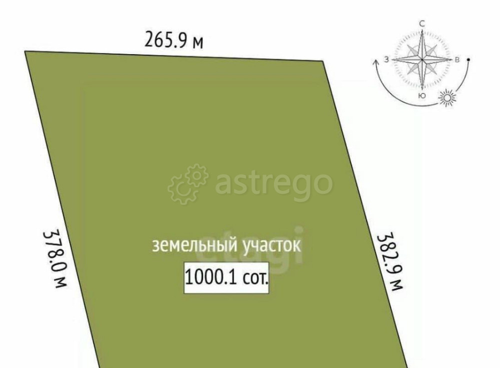 Земельный участок, 1 га Санкт-Петербург - изображение 1