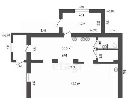 Торговое помещение, 72.1 м2 Котлас