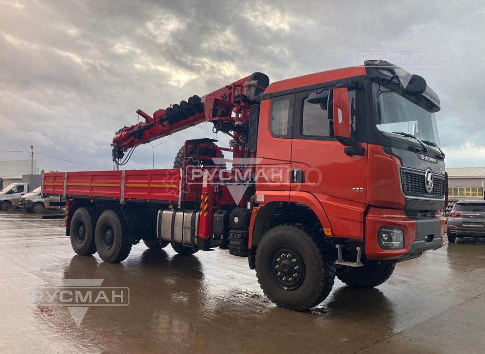 КМУ КАМАЗ 65117-3010-48 (Евро-5) + HANGLIM KS1256G2 верх.упр. + борт сталь 6,8м. Екатеринбург - изображение 1