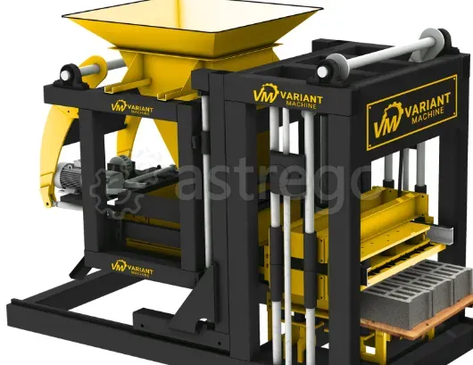 Вибропресс для Производства Шлакоблоков, Бетонной Брусчатки и Бордюра Махачкала - изображение 1