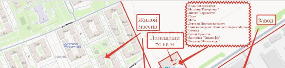 Торговое помещение, 70 м2 Домодедово - изображение 5