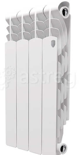 Радиатор алюминиевый Royal Thermo Revolution 500 4 секции Нижний Новгород - изображение 1